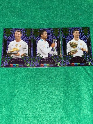 Lote 3 Cromos Cristiano Ronaldo