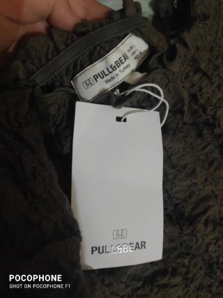 Camiseta Pull&Bear marrón talla L