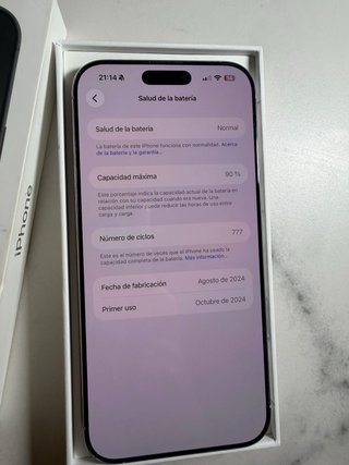 iPhone 16 Pro Max 1TB Blanco
