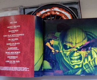 2 CDs Iron Maiden - Death on the Road Cd