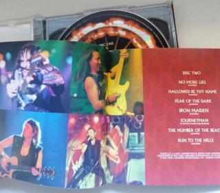 2 CDs Iron Maiden - Death on the Road Cd