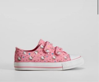 Zapatillas niña unicornios rosa talla 27