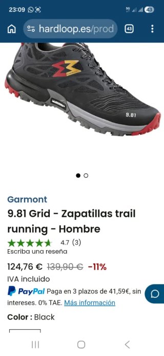 Zapatillas Trail Running Hombre