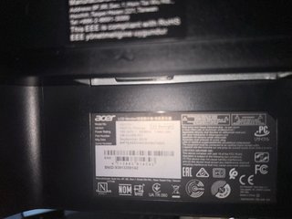 Monitor Acer VG270UP 27 2K IPS 144Hz