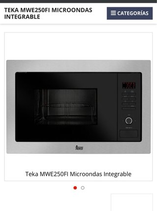 Plato para horno Microondas Teka 31,5cm