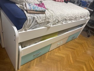 Cama nido con cajones
