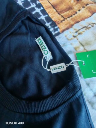Sudadera Kenzo Negra con Tigre