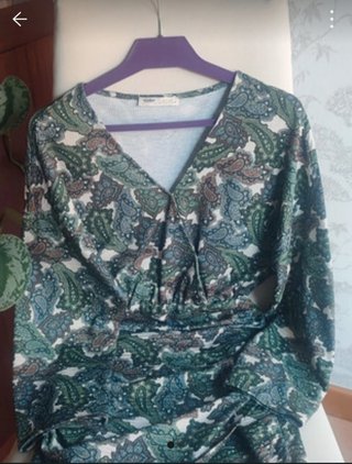 Vestido cruzado Pull&Bear Talla S