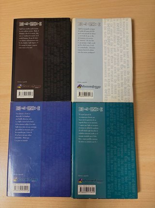 Libros death note 1,2,3 y 4