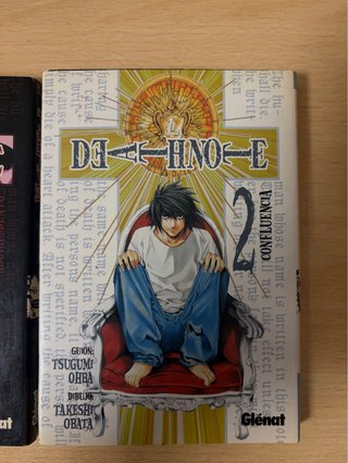 Libros death note 1,2,3 y 4