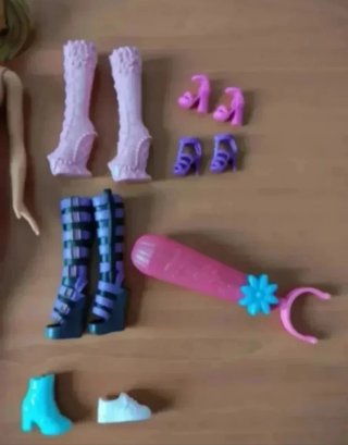 Lote 3 muñecas Barbie con accesorios