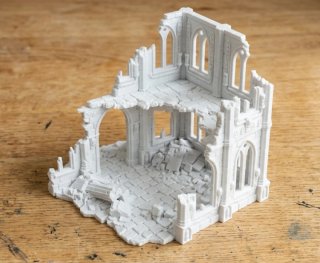 Escenario Warhammer 3D Impreso en 3D