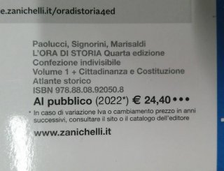 L'ora di storia 1. Quarta edizione. Con Cittadinan