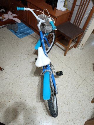 Bicicleta Infantil Frozen 20 Azul