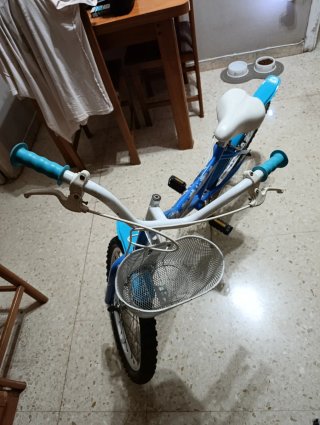 Bicicleta Infantil Frozen 20 Azul