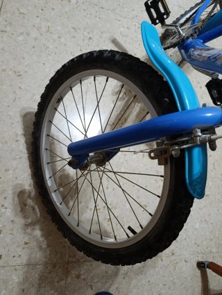 Bicicleta Infantil Frozen 20 Azul