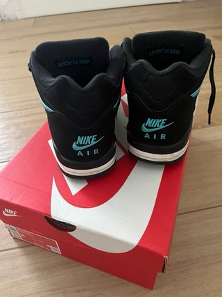 Nike Air Flight 89' Scarpe Uomo Nero/Turchese