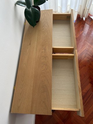 Aparador moderno madera y metal