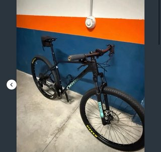 Bicicleta Orbea Mtb Negra