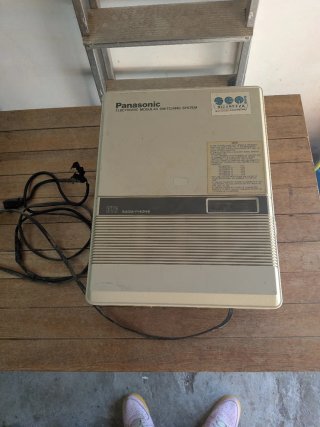 Centralino Telefonico Vintage Panasonic KX-T61610