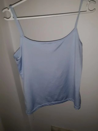 Camiseta tirantes azul Talla M