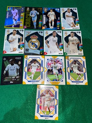 Lote cromos variados Real Madrid