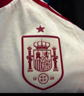 Camiseta Mundial 2026 España blanca talla M