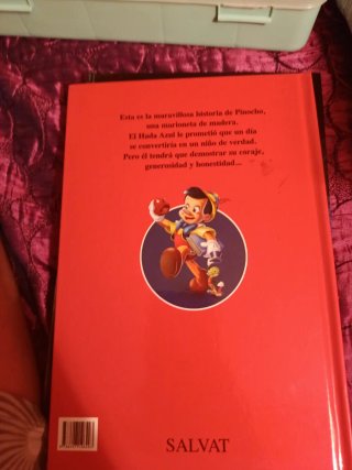 libro infantil Pinocho