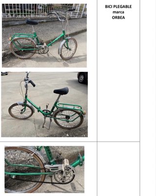 Bicicleta Plegable Orbea Verde