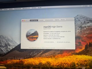 MacBook Pro 2015 macOS High Sierra