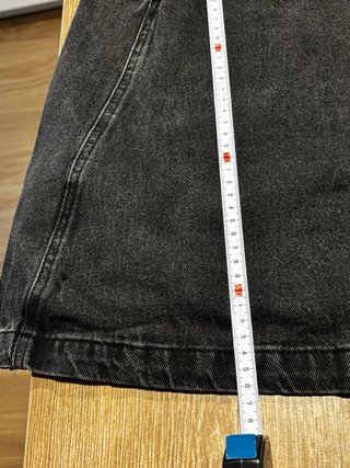 Peto falda vaquero negro Mango