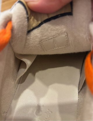 Sneakers Gucci Beige/Arancio Taglia 39