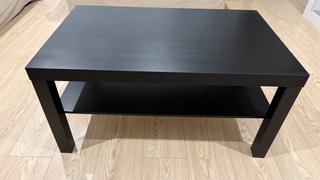 Mesa IKEA LACK Negra.