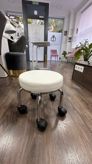 Taburete Giratorio con Ruedas - Nuevo