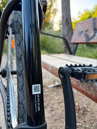 Bicicleta Todocamino Riverside Negra