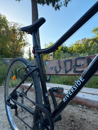 Bicicleta Todocamino Riverside Negra