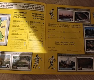 Álbum Panini Euro 88 Completo