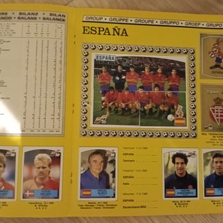 Álbum Panini Euro 88 Completo