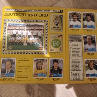 Álbum Panini Euro 88 Completo