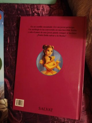 libro infantil la Bella y la Bestia