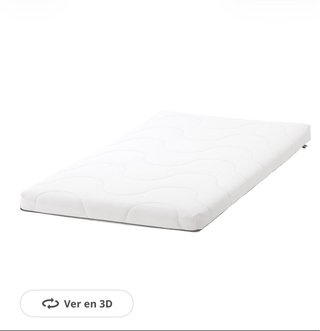 Cuna de bebé blanca