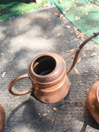 Juego de piezas de cobre