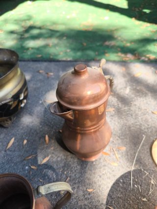 Juego de piezas de cobre