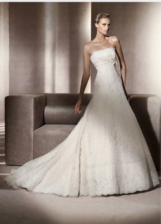 Vestido Novia Pronovias Gomera + Velo