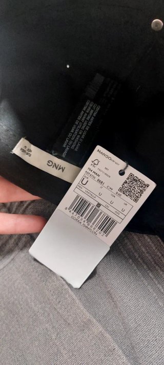 Gorra negra raso talla única sin estrenar