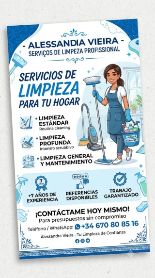 Trabajo de limpeza