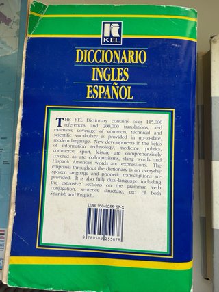Lote Diccionarios Sinónimos, ingles y Lengua
