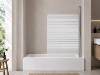 MAMPARA BAÑERA 1H 140 x 85 cm (D)