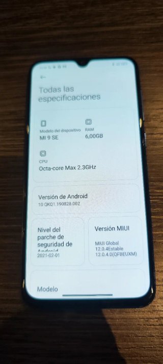 Xiaomi Mi 9 SE Negro