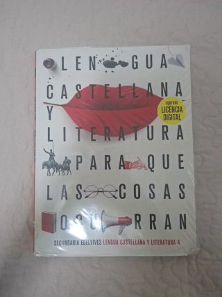 Lengua castellana y literatura, 4 Secundaria Ed...